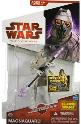 Hasbro Star Wars 2009 Clone Wars Animated Cw No 49 Magnaguard(Multicolor)