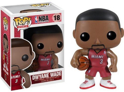 Funko Pop Nba Dwayne Wade Vinyl(Multicolor)