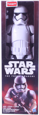 Funskool Star Wars E7 Hero First Order Action Figure - Stromtrooper(White)