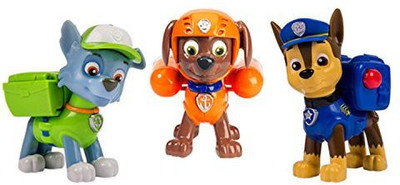 Spin Master Nickelodeon, Paw Patrol - Action Pack Pups 3Pk Figure Set Chase, Rocky, Zuma(Multicolor)
Spin Master Nickelodeon, Paw Patrol - Action Pack Pups 3Pk Figure Set Chase, Rocky, Zuma(Multicolor)