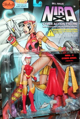 Bill Naus Bill Maus' Nirax Cyber Angel With Detachable Cape(Multicolor)