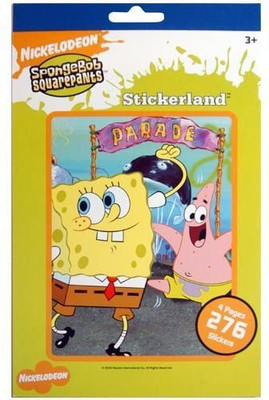 Sandylion Spongebob Squarepants Stickerland Sticker Book ~ 276 Stickers by Sandy Lion(Multicolor)
Sandylion Spongebob Squarepants Stickerland Sticker Book ~ 276 Stickers by Sandy Lion(Multicolor)