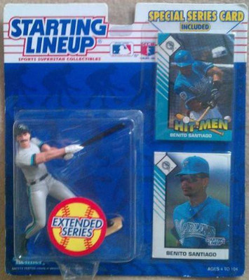 Starting Lineup 1993 Benito Santiago Mlb Extended Series Starting Lineup(Multicolor)
Starting Lineup 1993 Benito Santiago Mlb Extended Series Starting Lineup(Multicolor)