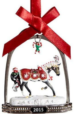 Breyer Breyer Peppermint Kiss Stirrup Ornament(Multicolor)