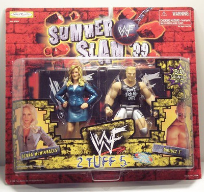 WWF Summer Slam 99 2 Tuff 5 Debra Michaels/Double J Jakks 1999(Multicolor)