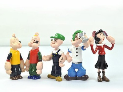 Popeye the Sailorman Popeye The Sailor Man 5 Piece Play Set Featuring Popeye(Multicolor)
Popeye the Sailorman Popeye The Sailor Man 5 Piece Play Set Featuring Popeye(Multicolor)