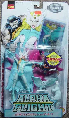 Marvel Comics Alpha Flight Snowbird And Puck(Multicolor)