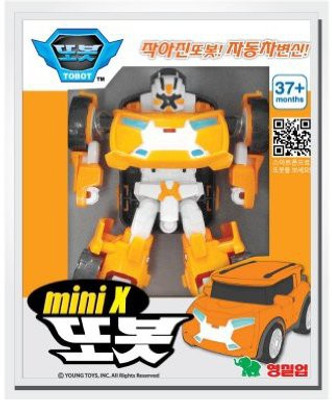 Young Tobot X Mini Transformer Korean Animation Robot Character(Multicolor)
Young Tobot X Mini Transformer Korean Animation Robot Character(Multicolor)