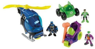 Imaginext Exclusive DC Super Friends Gift Set Imaginext DVD Included!(Multicolor)