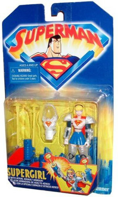 Superman The Animated Series Supergirl 5" (1998 Kenner)(Multicolor)
