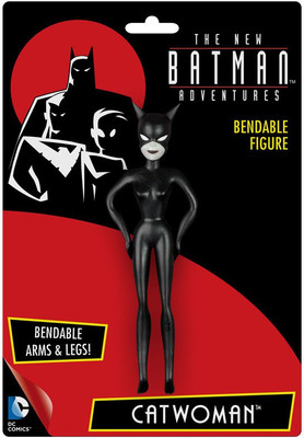 NJ Croce The New Batman Adventures: Catwoman Bendable Figure(Multicolor)