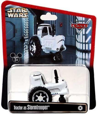 Disney Cars Star Wars Tractor As Stormtrooper Mattel 155 Scale(White)