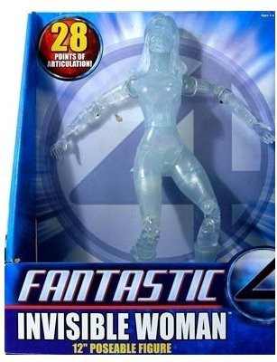 Toybiz Fantastic 4 Movie Series II Deluxe 12" Figure: Invisible Woman (Clear)(Multicolor)
Toybiz Fantastic 4 Movie Series II Deluxe 12" Figure: Invisible Woman (Clear)(Multicolor)