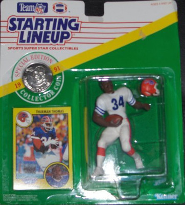 Starting Lineup Thurman Thomas 1991 Starting Lineup(Multicolor)