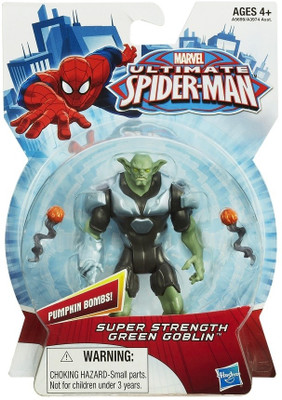 Funskool Marvel Ultimate Spider-Man Action Figure Super Strength Green Goblin 3.75''(Multicolor)
Funskool Marvel Ultimate Spider-Man Action Figure Super Strength Green Goblin 3.75''(Multicolor)
