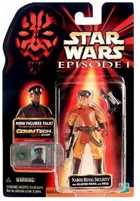 Hasbro Star Wars Episode 1 Naboo Royal Security Guard Action Figure(Multicolor)
Hasbro Star Wars Episode 1 Naboo Royal Security Guard Action Figure(Multicolor)