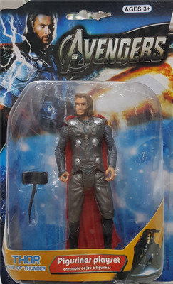 AS Avengers Thor God of Thunder Action Figure(Grey)