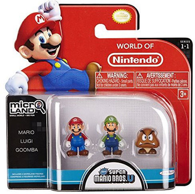 Nintendo Mario Bros Universe Micro Wave 1 Marioluigi And Goomba 3Pack(Multicolor)
Nintendo Mario Bros Universe Micro Wave 1 Marioluigi And Goomba 3Pack(Multicolor)