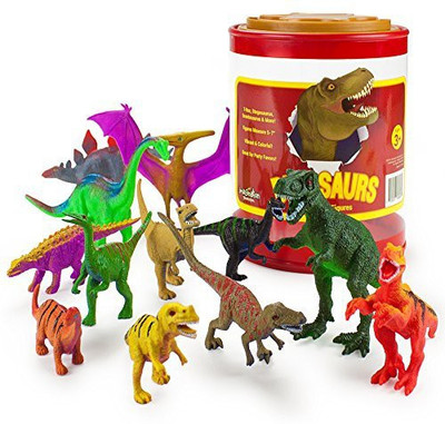 Imagination Generation Set of 12 Large 7" Dinosaur Assortment with Plastic Storage Drum by Imagination Generation(Multicolor)
Imagination Generation Set of 12 Large 7" Dinosaur Assortment with Plastic Storage Drum by Imagination Generation(Multicolor)