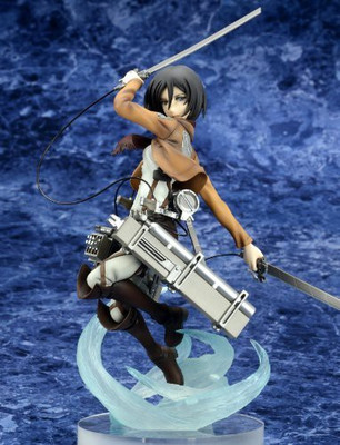 quesQ Attack On Titan Mikasa Ackerman Pvc(Multicolor)