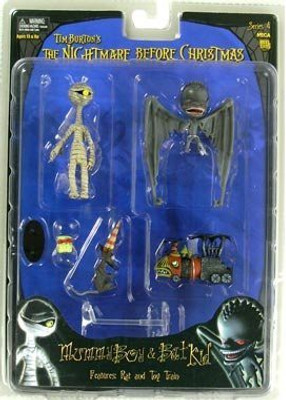 NECA Tim Burton's The Nightmare Before Christmas Series 4 Action Figure Mummy Boy & Bat Kid(Multicolor)
NECA Tim Burton's The Nightmare Before Christmas Series 4 Action Figure Mummy Boy & Bat Kid(Multicolor)