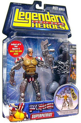 Legendary Comic Book Heroes Series 1 Super Patriot (Unmasked Variant)(Multicolor)
Legendary Comic Book Heroes Series 1 Super Patriot (Unmasked Variant)(Multicolor)