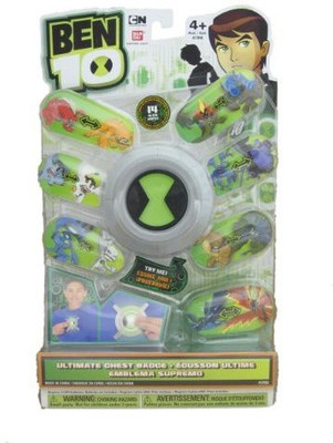 Ben 10 Chest Badge Ultimatrix(Green, Black)