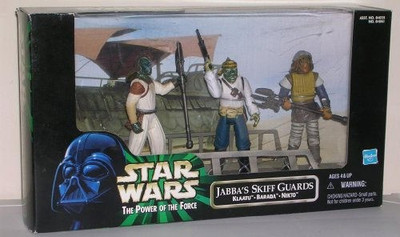 Star Wars Power of the Force Cinema Scenes > Jabbas Skiff Guards (Klaatu, Ba...(Multicolor)
Star Wars Power of the Force Cinema Scenes > Jabbas Skiff Guards (Klaatu, Ba...(Multicolor)