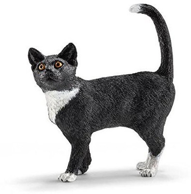 Schleich Cat, Standing Toy Figure(Multicolor)