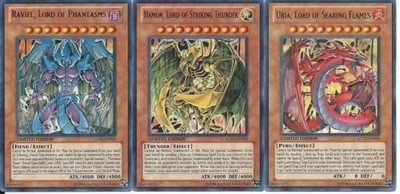 Yu-Gi-Oh! GX Legendary Collection 2 Single Card Ultra Rare Set of the 3 Sacred Beast Cards Uria, Hamon Raviel(Multicolor)
Yu-Gi-Oh! GX Legendary Collection 2 Single Card Ultra Rare Set of the 3 Sacred Beast Cards Uria, Hamon Raviel(Multicolor)