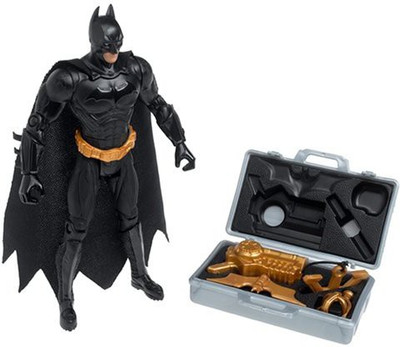 Mattel Target Exclusive Batman Begins Silver Battle Gear(Black)
