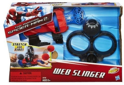 Funskool Marvel The Amazing Spider-Man 2 Web Slinger(Red, Blue)