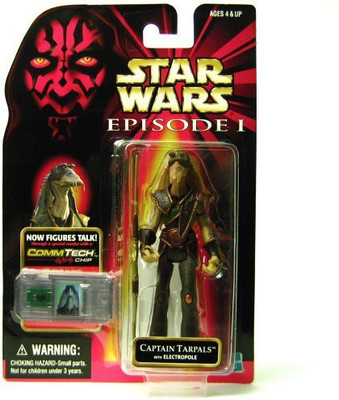 Star Wars Episode I Captain Tarpals With Electropole And Commtech Chip(Multicolor)
Star Wars Episode I Captain Tarpals With Electropole And Commtech Chip(Multicolor)