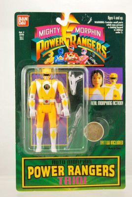 Power Rangers Yellow Mighty Morphin Trini(Yellow)