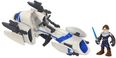 Star Wars Jedi Force Playskool Heroes Barc Speeder Bike with Anakin Skywalker Set(Multicolor)
Star Wars Jedi Force Playskool Heroes Barc Speeder Bike with Anakin Skywalker Set(Multicolor)