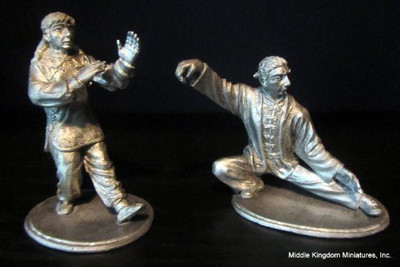 Middle Kingdom Miniatures (MKM) Tai Chi Chuan 2Pack Figurines (Antique Pewter)(Silver)
Middle Kingdom Miniatures (MKM) Tai Chi Chuan 2Pack Figurines (Antique Pewter)(Silver)