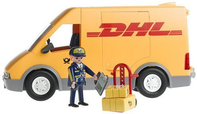 Playmobil 4401 Dhl Delivery Truck(Multicolor)
