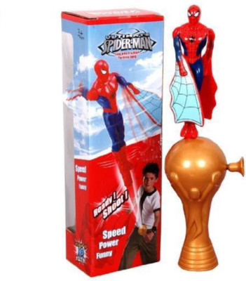 Toyoz Ultimate flying spiderman super shoot series(Multicolor)