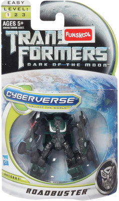 Funskool Transformers Dark of the Moon Cyberverse - Roadbuster(Black, Green, White)
Funskool Transformers Dark of the Moon Cyberverse - Roadbuster(Black, Green, White)