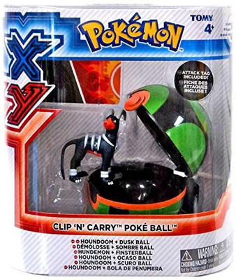 Pokemon X & Y Clip N Carry Pokeball Houndoom & Dusk Ball Set (Tomy)(Multicolor)
Pokemon X & Y Clip N Carry Pokeball Houndoom & Dusk Ball Set (Tomy)(Multicolor)
