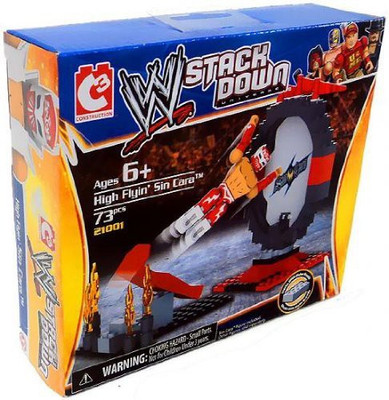 C & C Wwe Wrestling Stack Down Universe Building Set 21001 High(Multicolor)