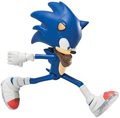 SEGA Sonic The Hedgehog Tomy Sonic W/ Running 7"(Multicolor)