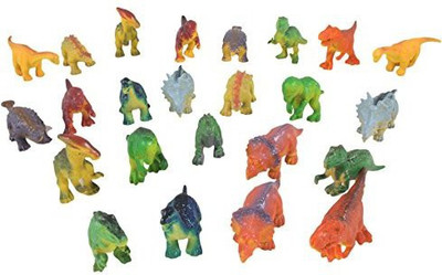 Cornucopia Brands 2" To 3" Set Of Vinyl Plastic Dinosaur Sincludes Dinosaur(Multicolor)
Cornucopia Brands 2" To 3" Set Of Vinyl Plastic Dinosaur Sincludes Dinosaur(Multicolor)