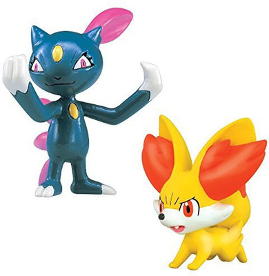 Tomy Pokmon 2 Pack Smallfennekin Vs Sneasel(Multicolor)