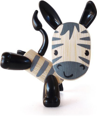 Hape Minimals Zebra Bamboo Play(Multicolor)