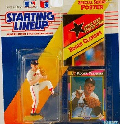Starting Lineup 1991 Kenner Starting Lineup Mlb Roger Clemens 21 Boston(Multicolor)