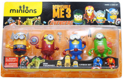 Tabu Minions Me3 Avengers(Multicolor)