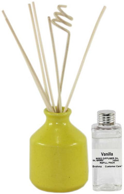 Brahmz Vanilla Aroma Oil, Diffuser Set(100 ml)