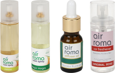 Airroma Jasmine, Magic Mogra, Mogra Flower, Original Rose Aroma Oil, Spray(490 ml)
Airroma Jasmine, Magic Mogra, Mogra Flower, Original Rose Aroma Oil, Spray(490 ml)
