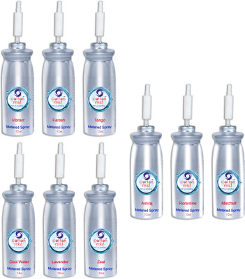 Cotton Mist VIBRANT-FARASH-TANGO-AQUA-FLORENTINE-MISCHIEF-COOLWATER-LAVANDER- ZEAL Aroma Oil(12 ml)
Cotton Mist VIBRANT-FARASH-TANGO-AQUA-FLORENTINE-MISCHIEF-COOLWATER-LAVANDER- ZEAL Aroma Oil(12 ml)